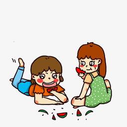 吃瓜女动漫图,吃瓜女与动漫图的故事