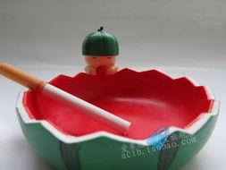 烟灰缸吃瓜,揭秘烟灰缸中的秘密世界  第1张